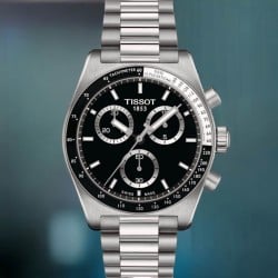 Tissot PRS 516 Black Dial Watch T1494171105100