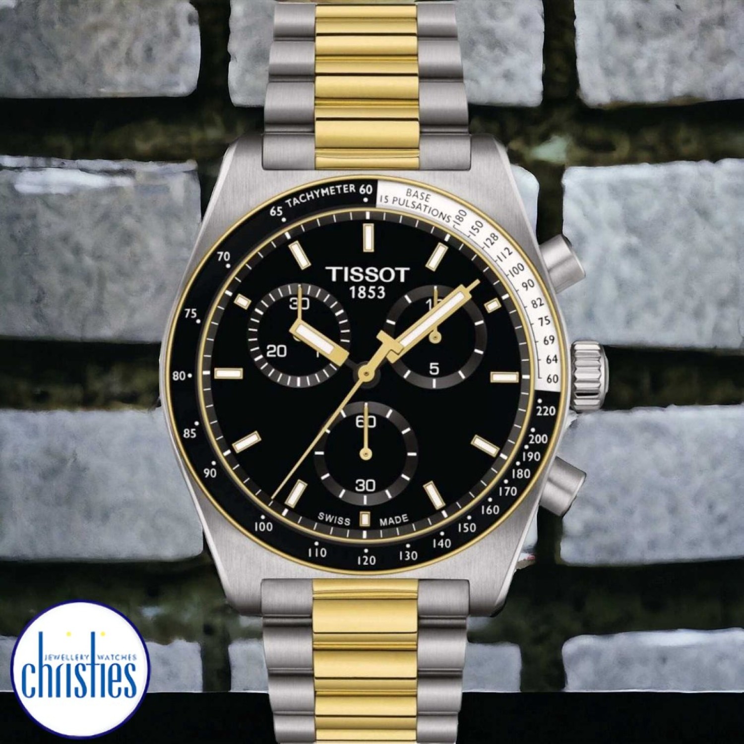 Tissot PRS 516 Bi-Tone Chronograph Watch T1494172205100 T149.417.22.051.00 Tissot Watches NZ | Order now for Fast Free Delivery and 7 Day NZ support online and Instore at our Auckland Stores.