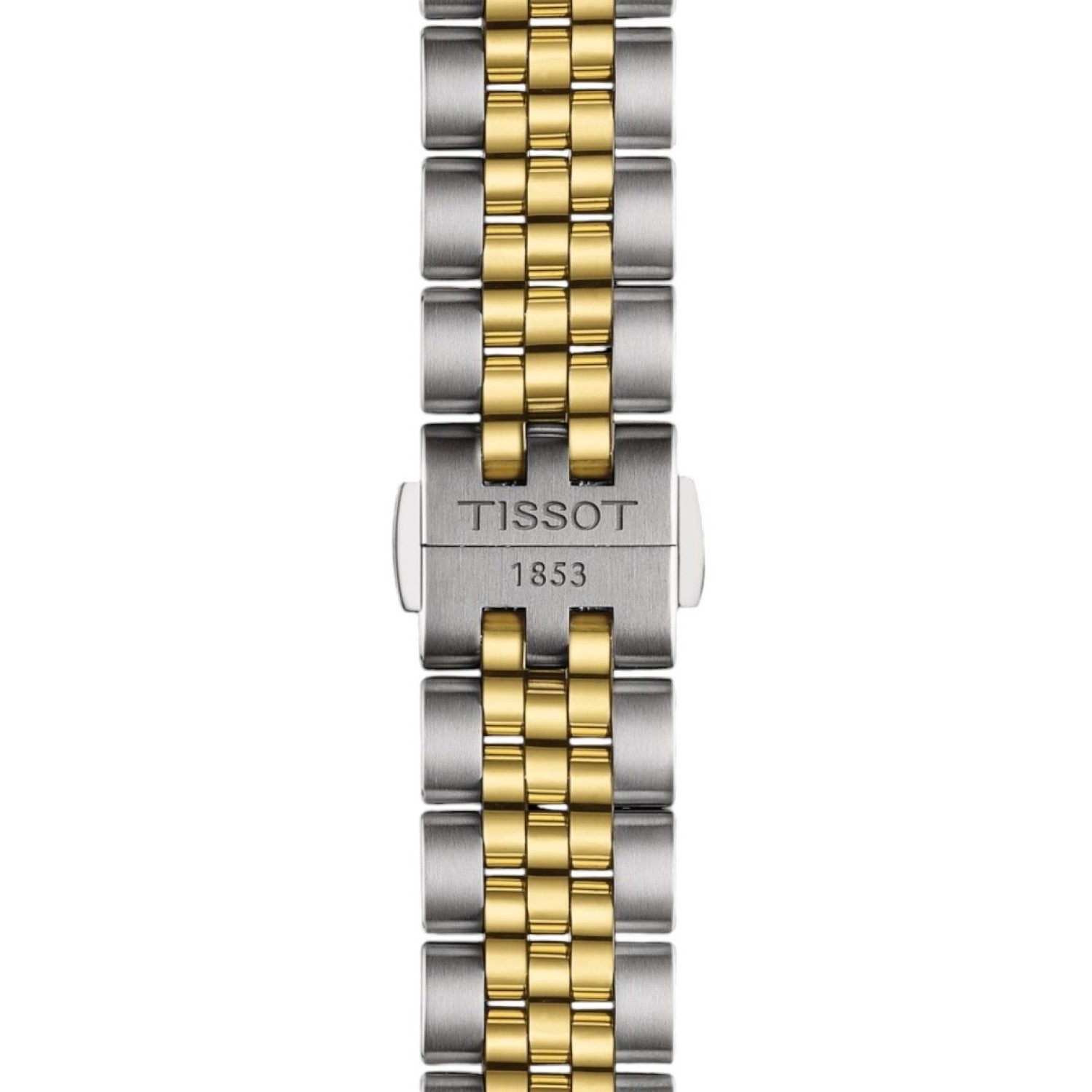 Christies Jewellery - Tissot PR516 Bi-Tone Powermatic 80 T1494072201100 Auckland NZ Tissot PR516 Bi-Tone Powermatic 80 T1494072201100 - Elegant and Precise Timepiece - White dial with Bi-Tone jubliee strap