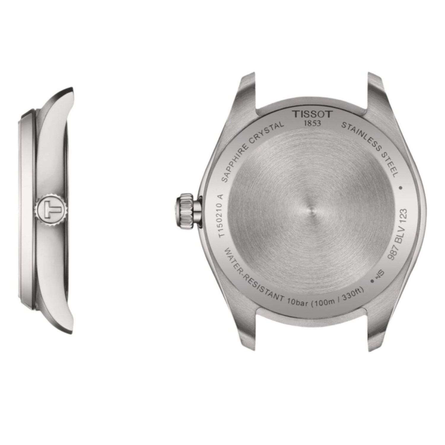 Tissot PR100 Green Dial 34mm Watch - Model T1502101109100