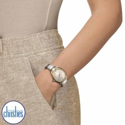 Tissot PR100 34mm Bi Tone Watch T1502102103100 Tissot PR100 34mm Bi Tone Watch T1502102103100