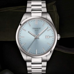 Tissot PR100 Ice Blue Dial 40mm T1504101135100