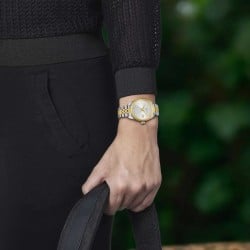 Tissot Ballade 34mm Bi-Tone T1562102203100