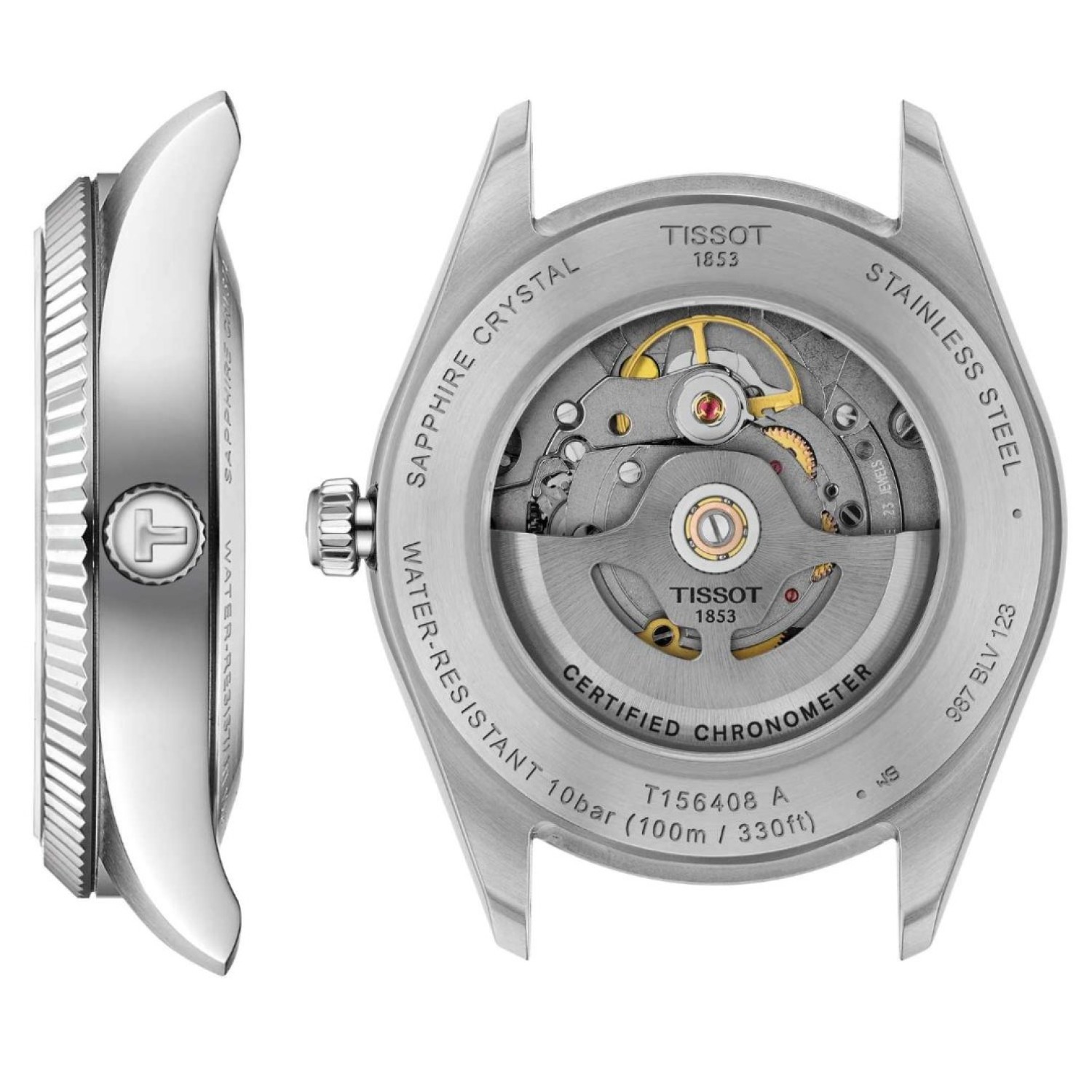 Tissot Ballade 39mm Powermatic 80 Chronometer – Green Dial | Tissot Watches NZ | Model T1564081109300 / T156.408.11.093.00 | Swiss Made Luxury Timepiece Tissot Ballade 39mm Powermatic 80 Chronometer - Green Dial | T1564081109300 by Tissot Watches