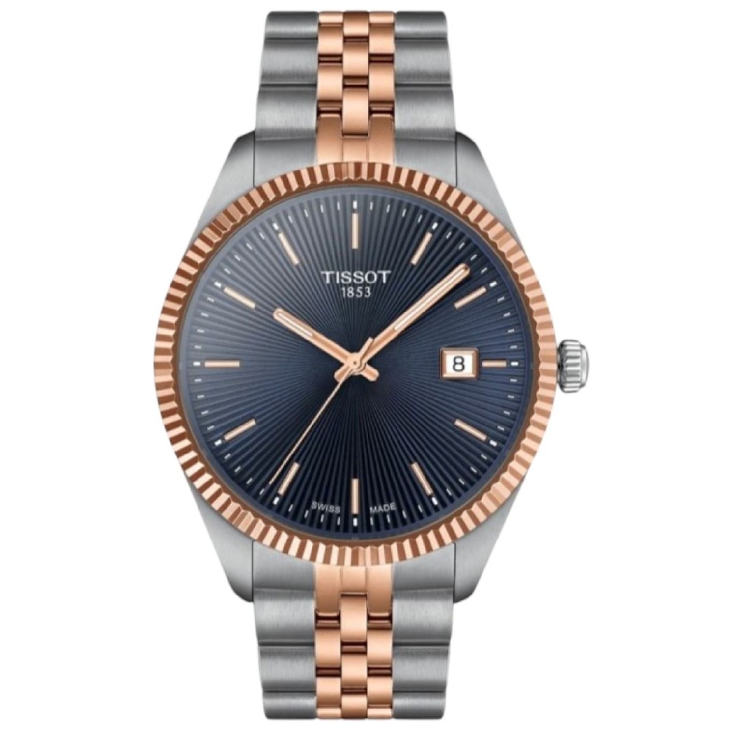 Tissot Ballade 40mm Bi-Tone Blue Dial T1564102204100 – Tissot Watches NZ | Order now for Fast Free Delivery and 7 Day NZ support online and Instore at our Auckland Stores. Tissot Ballade 40mm Bi-Tone Blue Dial T1564102204100 by Tissot Watches NZ | Order now for Fast Free Delivery and 7 Day NZ support online and Instore at our Auckland Stores.