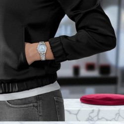 Tissot Ballade 30mm Powermatic 80 Chronometer - Ice Blue Dial | T1562081135300 Tissot Ballade 30mm Powermatic 80 Chronometer - Ice Blue Dial | T1562081135300