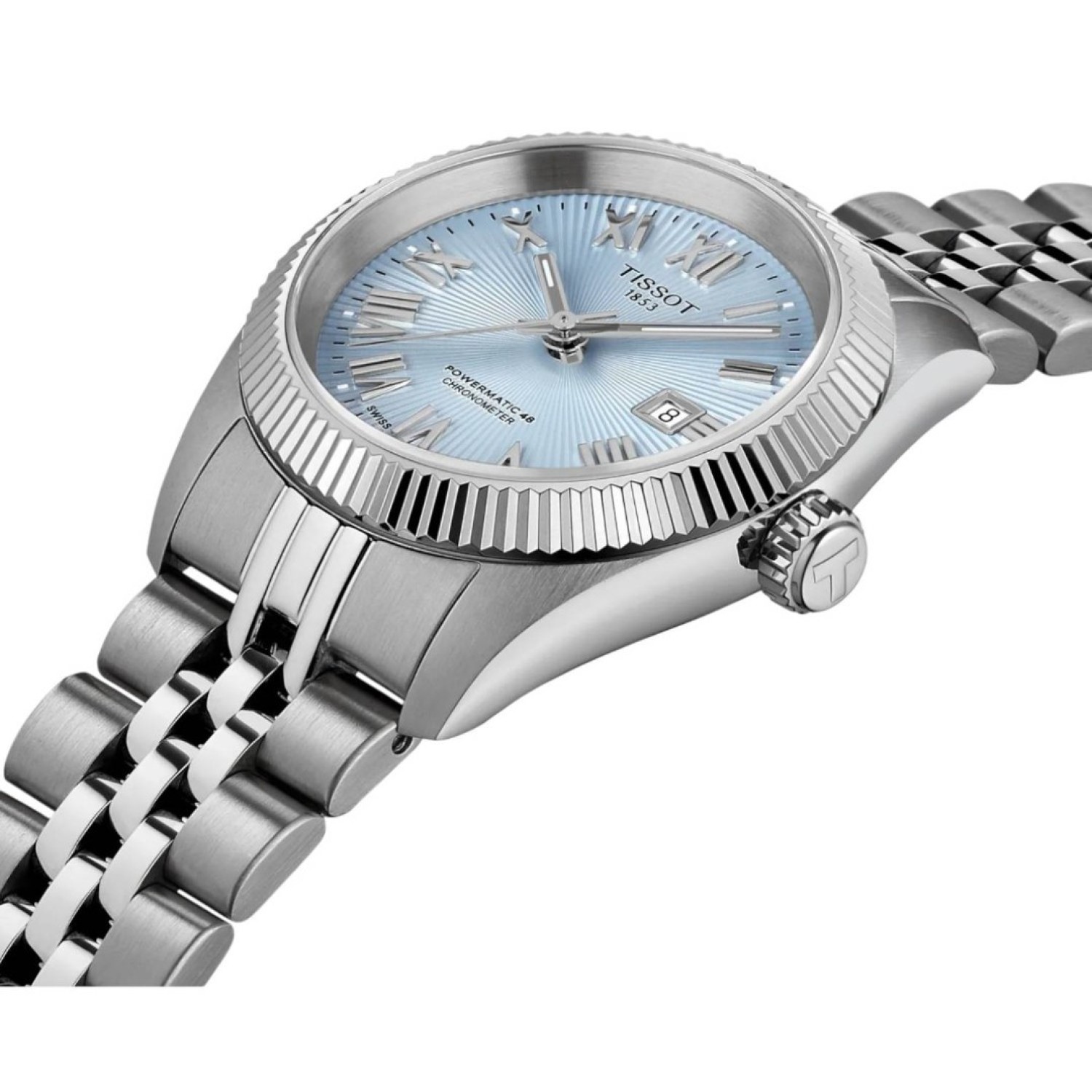 Tissot Ballade 30mm Chronometer – Ice Blue Dial | T1562081135300 / T156.208.11.353.00 – Buy Online at Christies NZ Tissot Ballade 30mm Powermatic 80 Chronometer – Ice Blue Dial (T1562081135300 / T156.208.11.353.00)