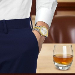 Tissot Ballade 39mm Powermatic 80 Chronometer - Bi-Tone - Silver Dial | T1564082203300