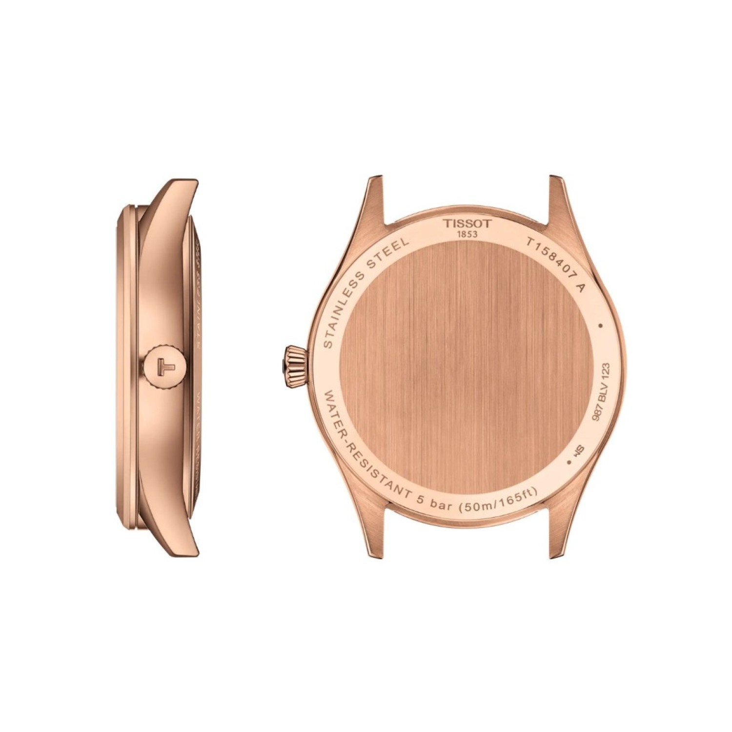 Tissot Classic Dream Powermatic 80 – Rose Gold Elegance Watch | T1584073603100 / T158.407.36.031.00