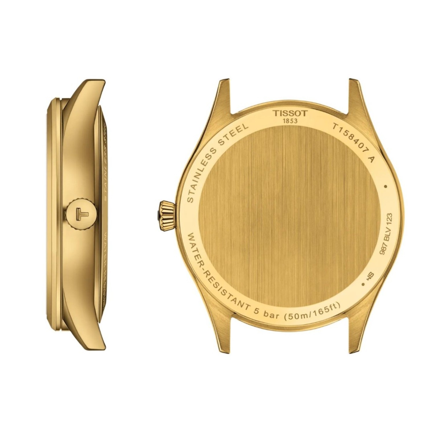 Tissot Classic Dream 40mm Powermatic 80 – Gold and Black | T1584073626100 by Tissot Watches