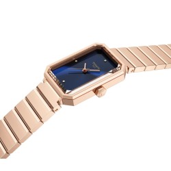 Tissot SRV 30mm Blue Dial Watch - Rose Gold | T1601103304600