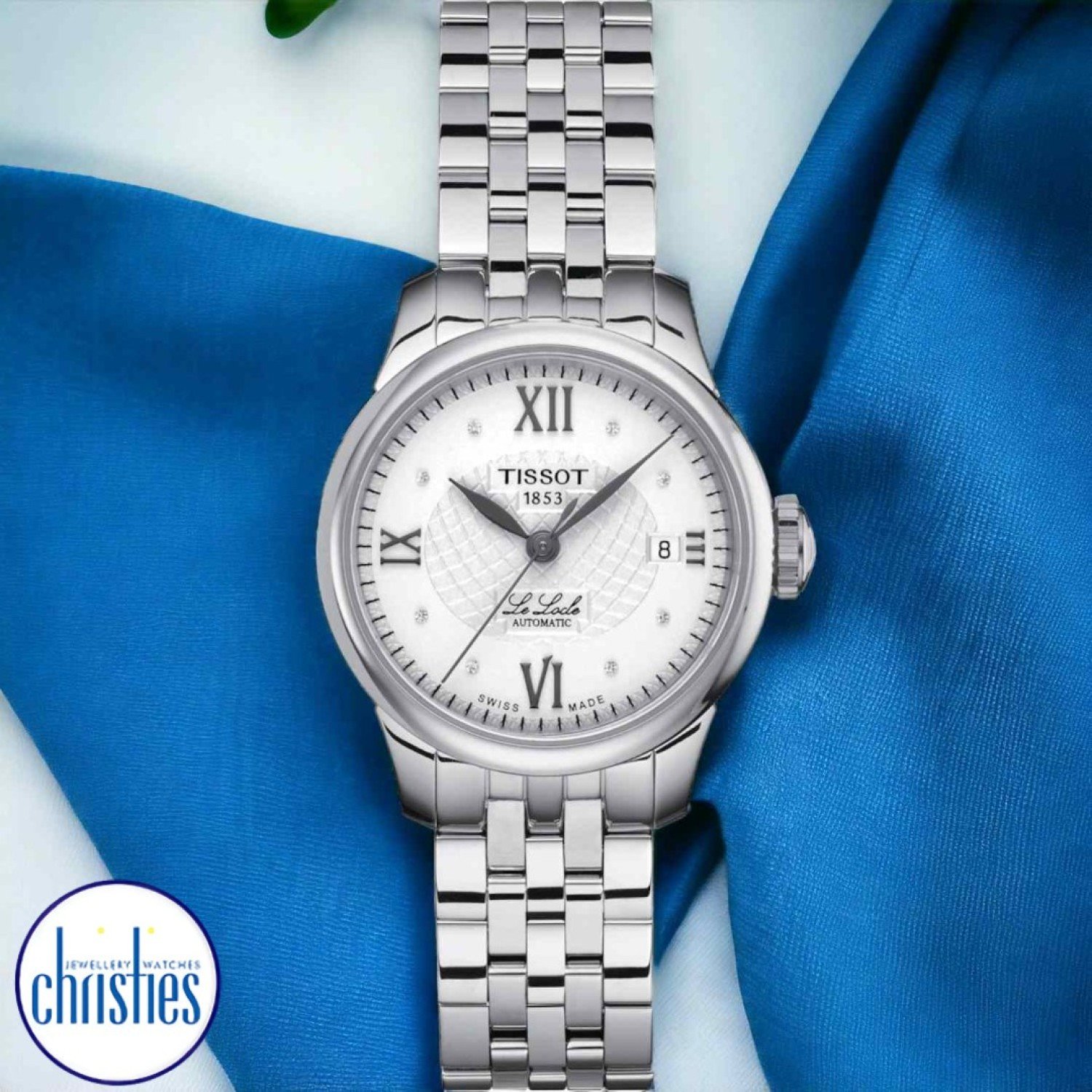 Tissot Le Locle Automatic Lady T41118316 T41.1.183.16 Tissot Watches NZ | Order now for Fast Free Delivery and 7 Day NZ support online and Instore at our Auckland Stores.