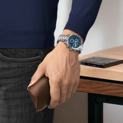 Tissot PRS 516 Blue Dial Watch T1494171104100