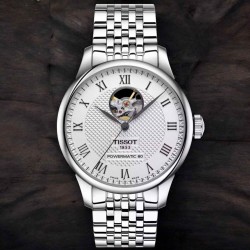 TISSOT LE LOCLE  Powermatic 80 Open Heart T0064071103302