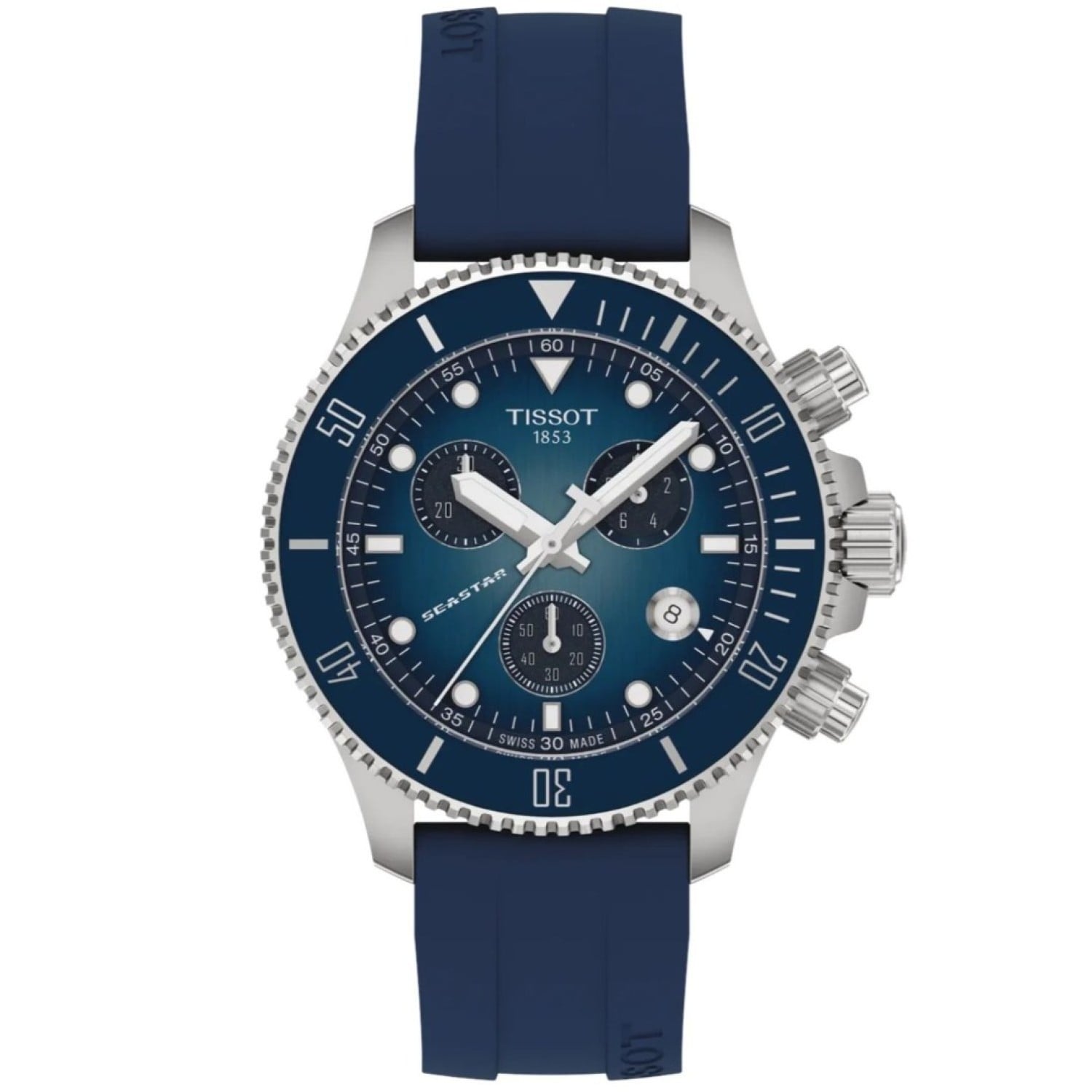 TISSOT Seastar 1000 Chronograph 38mm | T1202171704100 by Tissot Watches