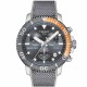 TISSOT Seastar 1000 Chronograph – Black Dial & Orange Bezel Diver, Black Silicone Strap T1204171708101 – NZ Authorised Retailer