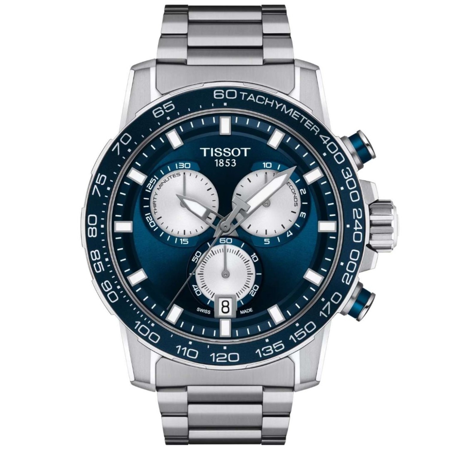 TISSOT Supersport Chrono 45.5mm | T1256171104100 – Tissot Watches NZ | Order now for Fast Free Delivery and 7 Day NZ support online and Instore at our Auckland Stores. TISSOT Supersport Chrono 45.5mm | T1256171104100 by Tissot Watches