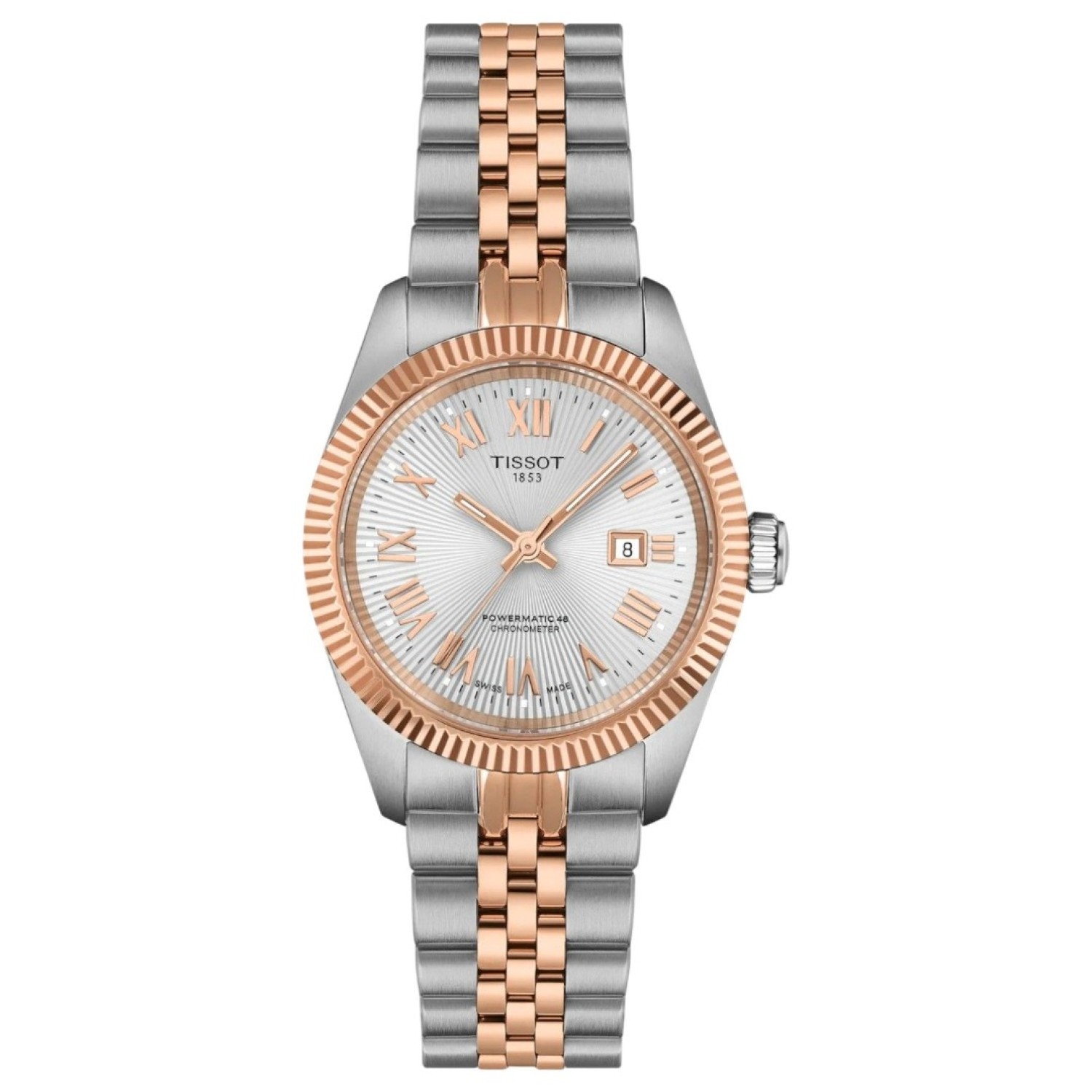 Tissot Ballade 30mm – Bi-Tone Rose Gold & Silver | T1562082203300 / T156.208.22.033.00 | Shop Now at Christies NZ – Free Delivery & 7-Day Support Tissot Ballade 30mm Ladies Watch – Bi-Tone Rose Gold & Silver | T1562082203300 / T156.208.22.033.00