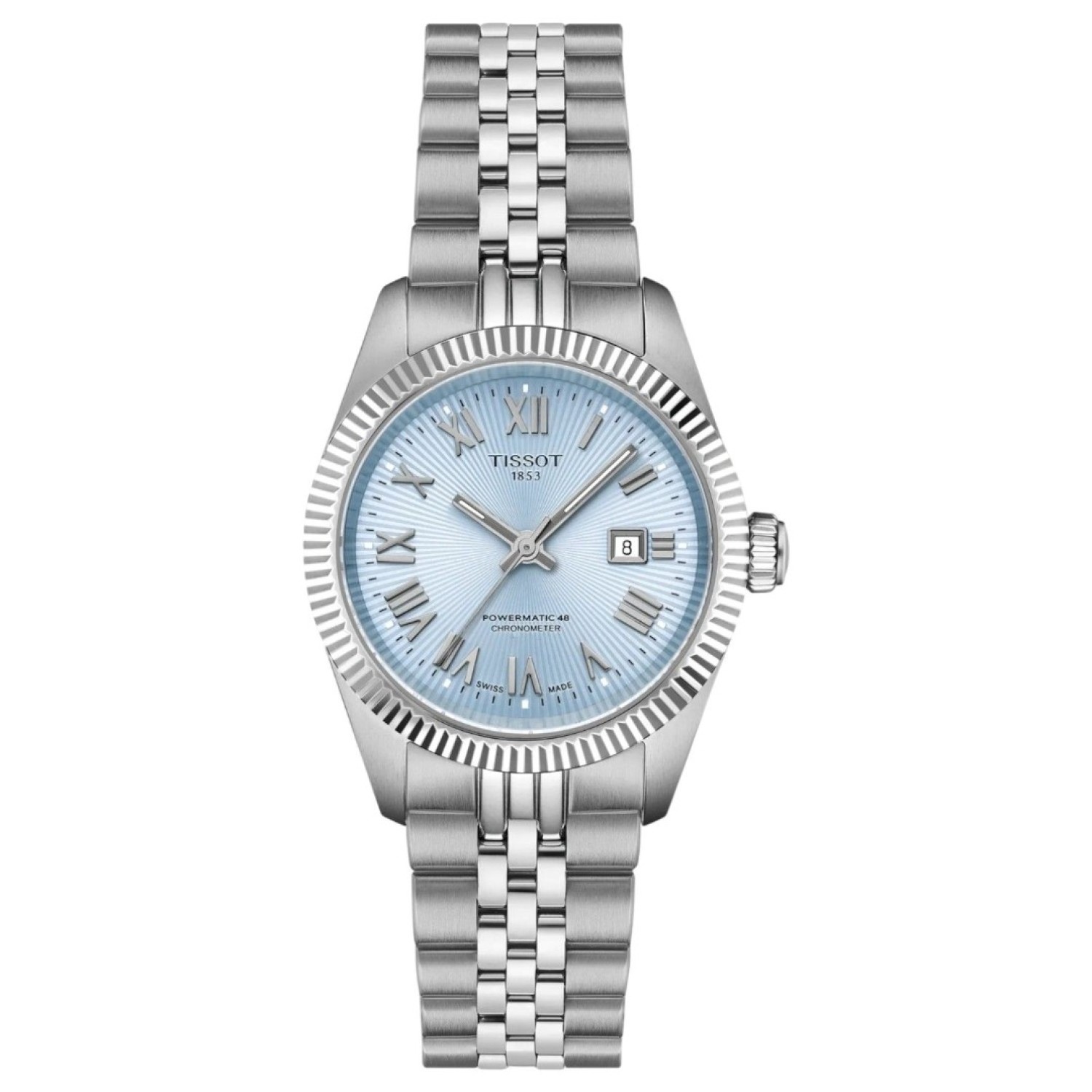 Tissot Ballade 30mm Chronometer – Ice Blue Dial | T1562081135300 / T156.208.11.353.00 – Buy Online at Christies NZ Tissot Ballade 30mm Powermatic 80 Chronometer – Ice Blue Dial (T1562081135300 / T156.208.11.353.00)