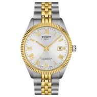 Tissot Ballade 39mm Powermatic 80 Chronometer - Bi-Tone - Silver Dial | T1564082203300