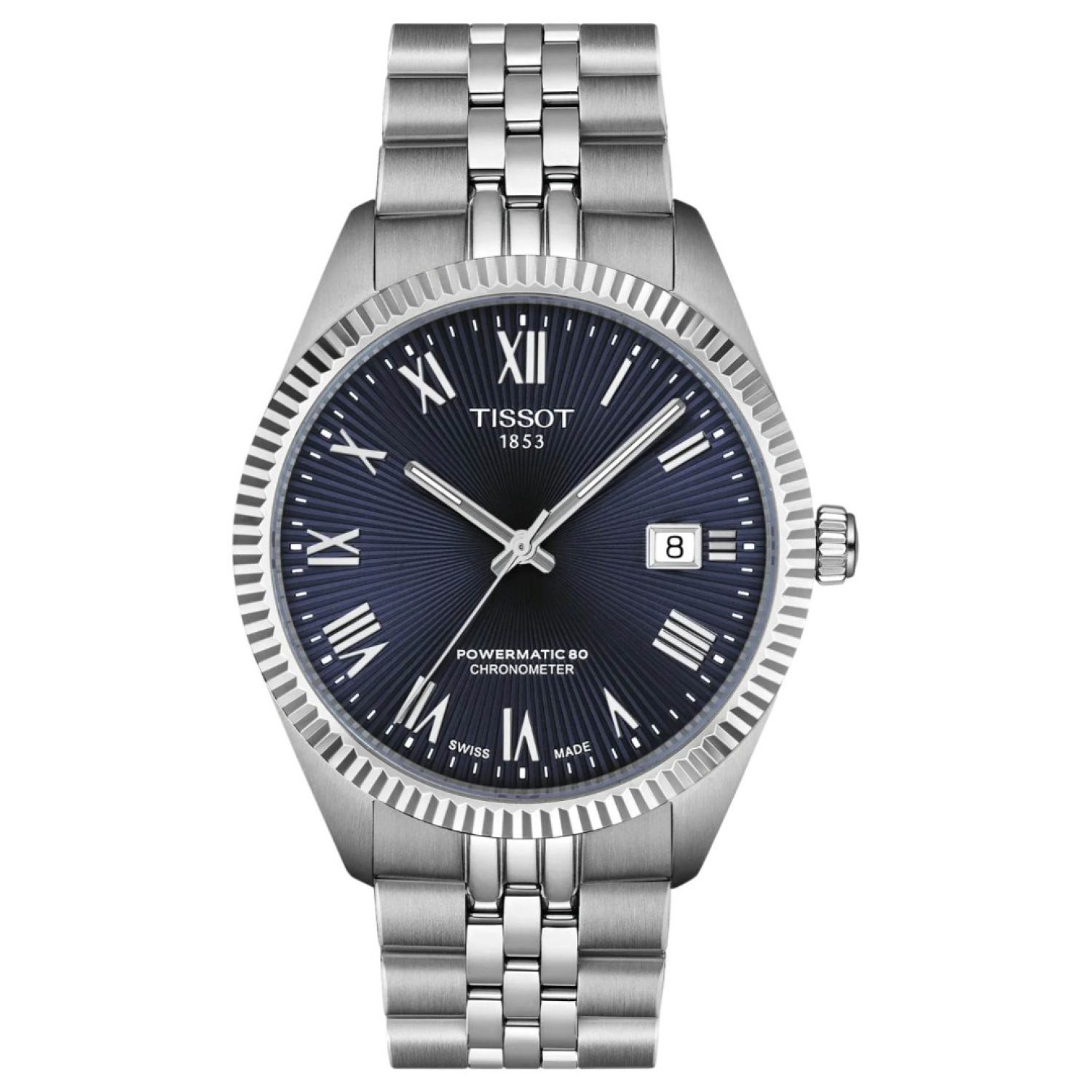 Tissot Ballade 39mm Powermatic 80 Chronometer – Blue Dial | Tissot Watches NZ | Model T1564081104300 / T156.408.11.043.00 | Swiss Made Timepiece – Fast Delivery & Support Tissot Ballade Powermatic 80 Chronometer – 39mm Blue Dial | T1564081104300 / T156.408.11.043.00 – NZ Stockist