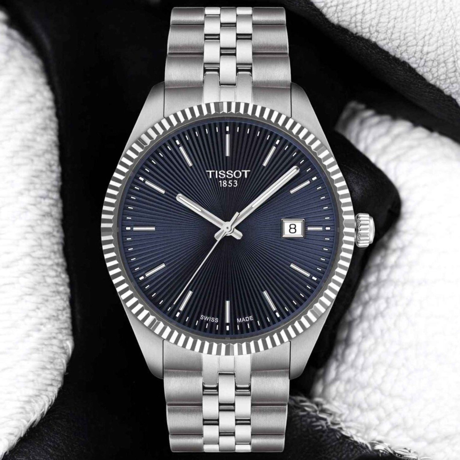 Tissot Ballade 40mm Blue Dial T1564101104100 – Tissot Watches NZ | Order now for Fast Free Delivery and 7 Day NZ support online and Instore at our Auckland Stores. Tissot Ballade 40mm Blue Dial T1564101104100 by Tissot Watches NZ
