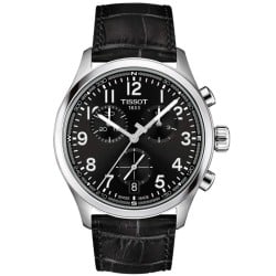 Tissot Chrono L 42mm Black Dial with Black Leather Strap | T1164171605200