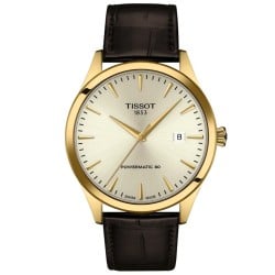 Tissot Classic Dream 40mm Powermatic 80 – Gold and Black | T1584073626100