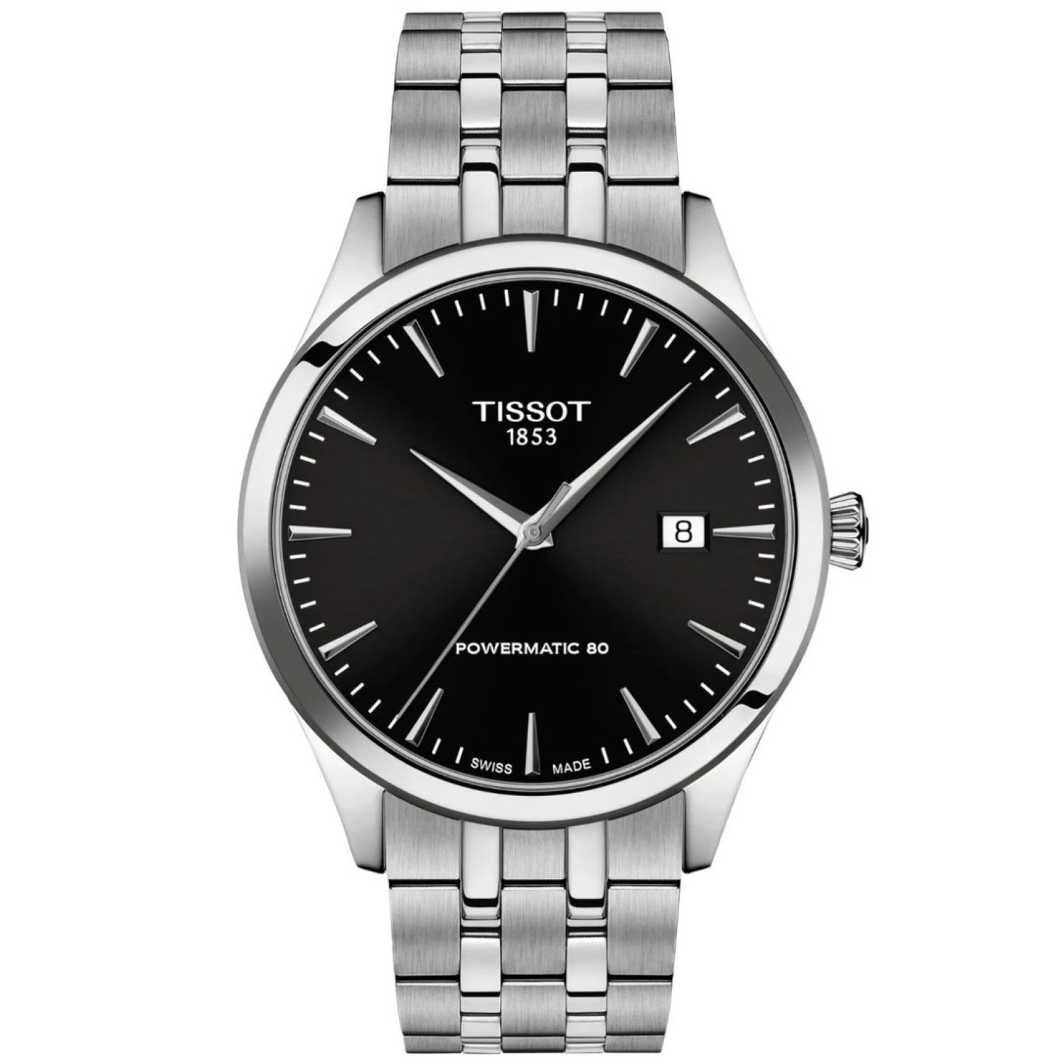 Tissot Classic Dream Powermatic 80 – Black Dial | T1584071105100 – Tissot Watches NZ | Order now for Fast Free Delivery and 7 Day NZ support online and Instore at our Auckland Stores. Tissot Classic Dream Powermatic 80 – Black Dial | T1584071105100 by Tissot Watches