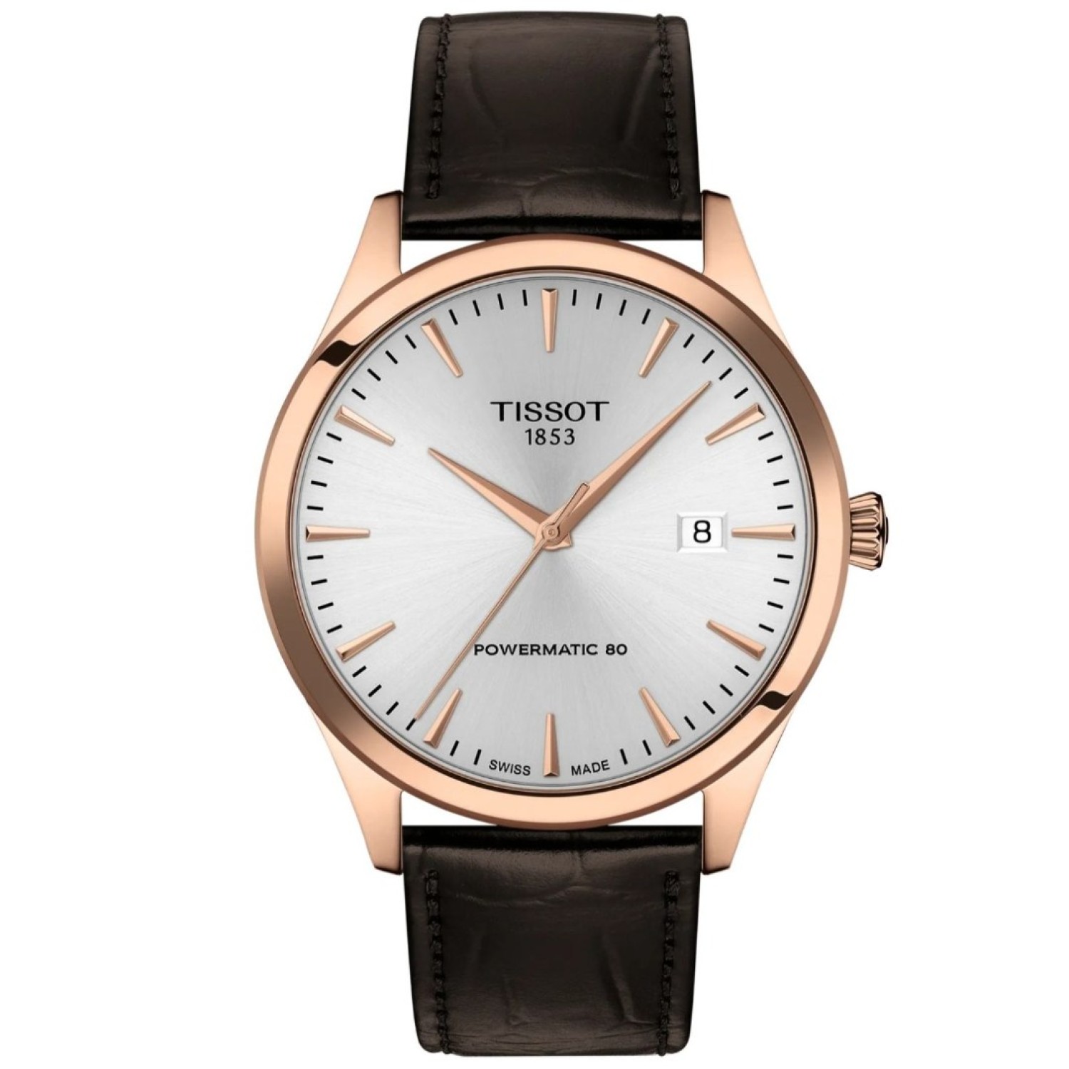 Tissot Classic Dream Powermatic 80 – Rose Gold Elegance Watch | T1584073603100 / T158.407.36.031.00