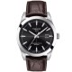 Tissot Gentleman Powermatic 80 Silicium T1274071605101 – Tissot Watches NZ Tissot Gentleman Powermatic 80 Silicium T1274071605101 by Tissot Watches NZ | Stylish Tissot Powermatic 80 Silicium watch with a black dial, silver markers, and a brown leather strap
