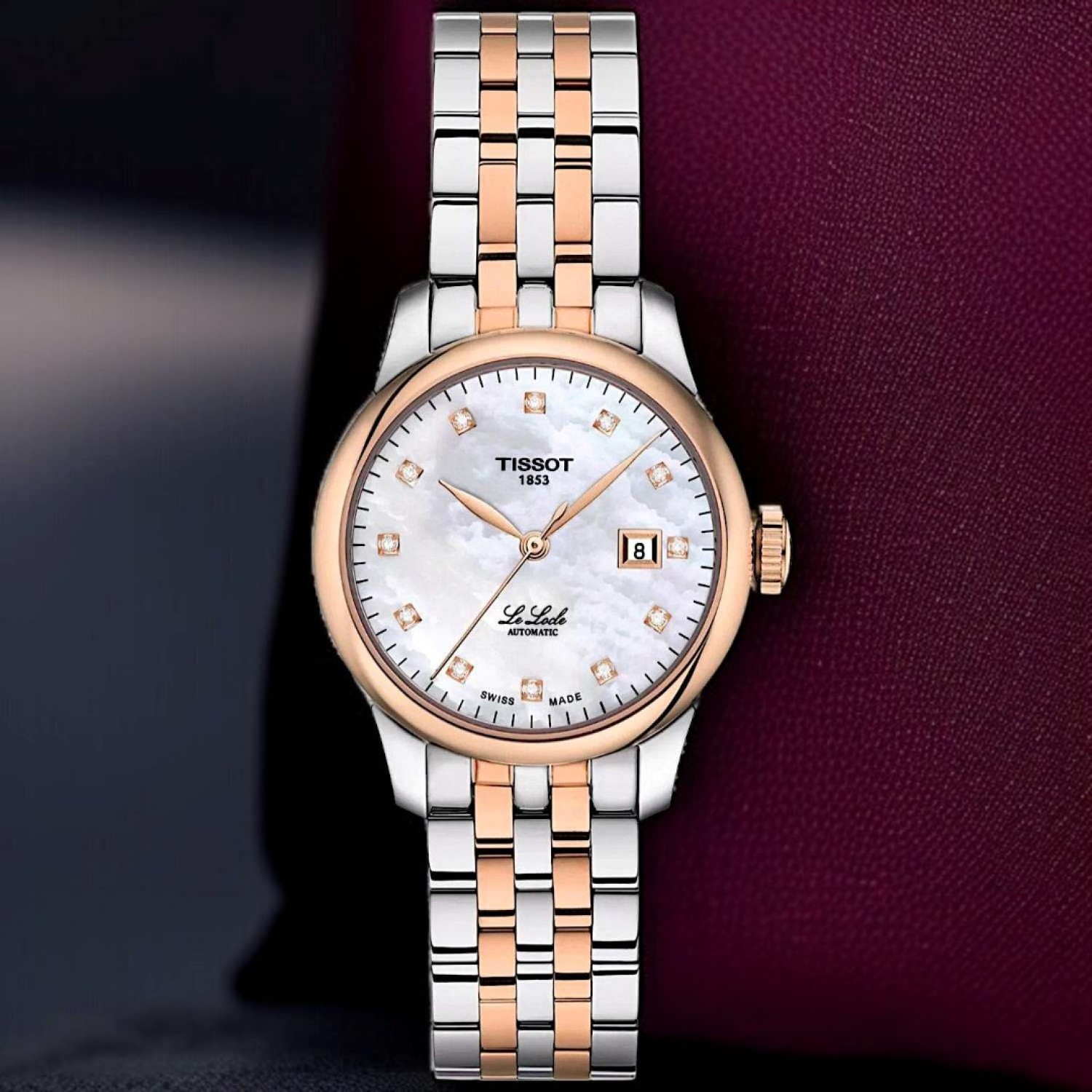 Christies Jewellery - Tissot Le Locle Automatic Lady T0062072211600 Watches Auckland NZ Tissot Le Locle Automatic Lady T0062072211600 T006.207.22.116.00 Watches Auckland
