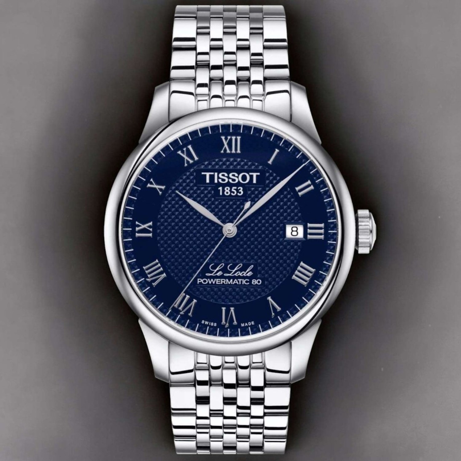 TISSOT Le Locle Powermatic 80 T0064071104300 T006.407.11.043.00 tissot automatic watches nz TISSOT Le Locle Powermatic 80 T0064071104300 Blue Dial Automatic watch - tissot watches nz
