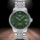 Tissot Le Locle Powermatic 80 Swiss T0064071109300 – Tissot Watches NZ Tissot Le Locle Powermatic 80 Swiss T0064071109300 by Tissot Watches NZ | Green Tissot Le Locle Powermatic 80 with a guilloche dial, Roman numerals, date window, polished stainless-steel bracelet.