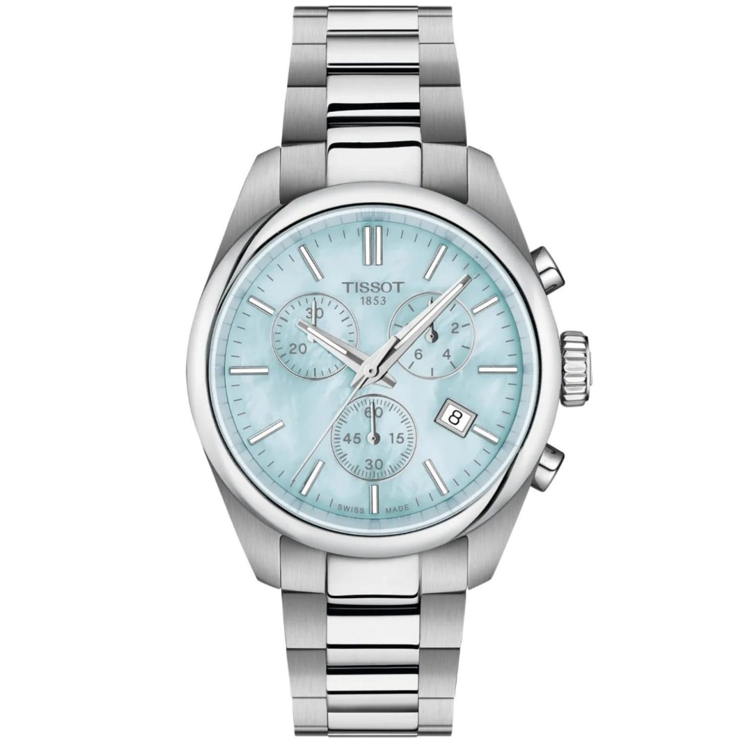 Tissot PR100 36mm Chrono Blue Mother of Pearl Dial | T1502171113100 – Tissot Watches NZ Tissot PR100 36mm Chrono Blue Mother of Pearl Dial | T1502171113100 by Tissot Watches