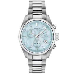 Tissot PR100 36mm Chrono Blue Mother of Pearl Dial | T1502171113100