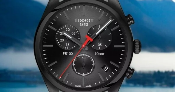 Tissot PR100 Black Mesh Chronograph – Signature Series
