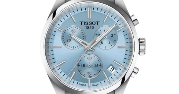Tissot PR100 Ice Blue Dial Chrono T1504171135100 – Tissot Watches