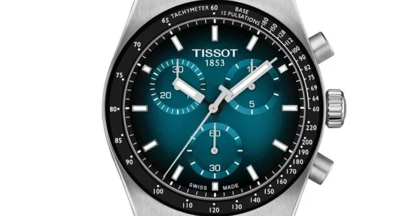 Tissot PR516 40mm Chronograph Blue Dial T1494171104101 | Buy Now