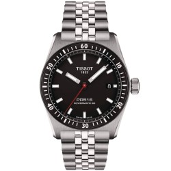 Tissot PR516 Black Dial Powermatic 80 T1494071105100