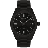 Tissot PRC 100 Solar 39mm – Black Dial, Black Strap | T1514223305100