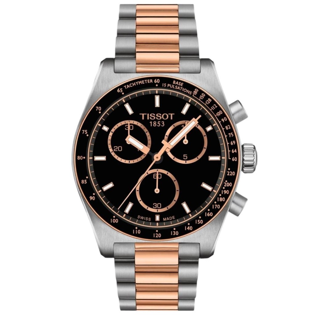 Tissot PRS 516 Bi-Tone Chronograph Watch T1494172205101 – Tissot