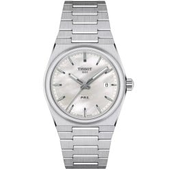 Tissot PRX 35MM White Mother of Pearl Dial Watch | T1372101111100
