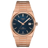 Tissot PRX Powermatic 80 – Bold Blue Dial, Rose Gold Finish T1374073304100