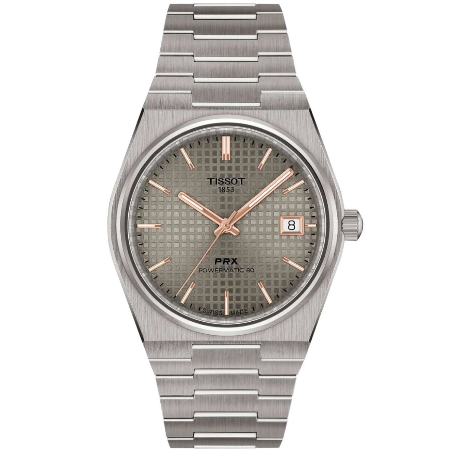 Tissot PRX Powermatic 80 Titanium 38mm T1378074406100 by Tissot Watches
