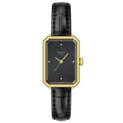 Tissot SRV 30mm Black Dial Leather Strap Watch | T1601103612600