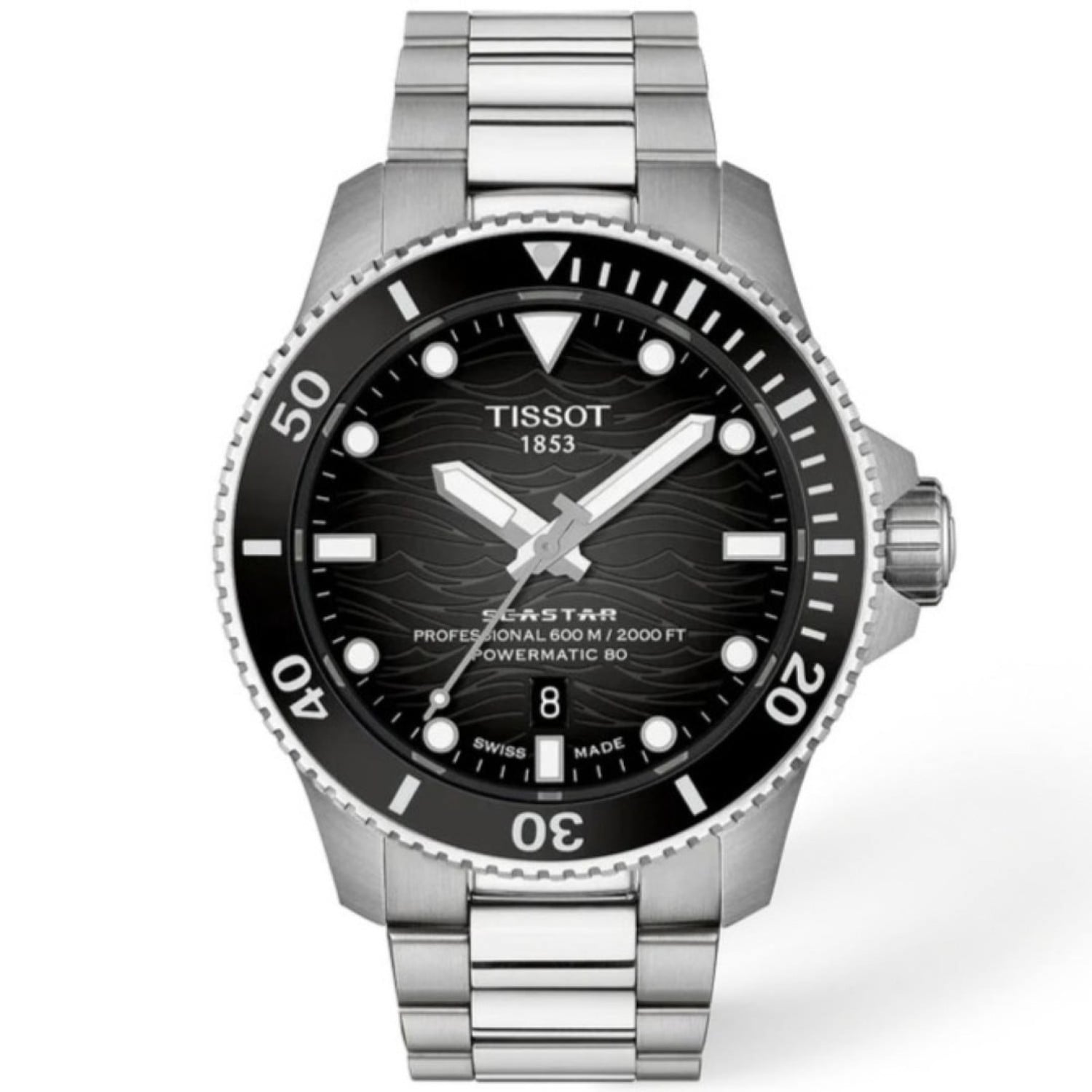 Tissot Seastar 2000 Professional Powermatic 80 T1209071105100 – Tissot Watches NZ Tissot Seastar 2000 Professional Powermatic 80 T1209071105100 by Tissot Watches