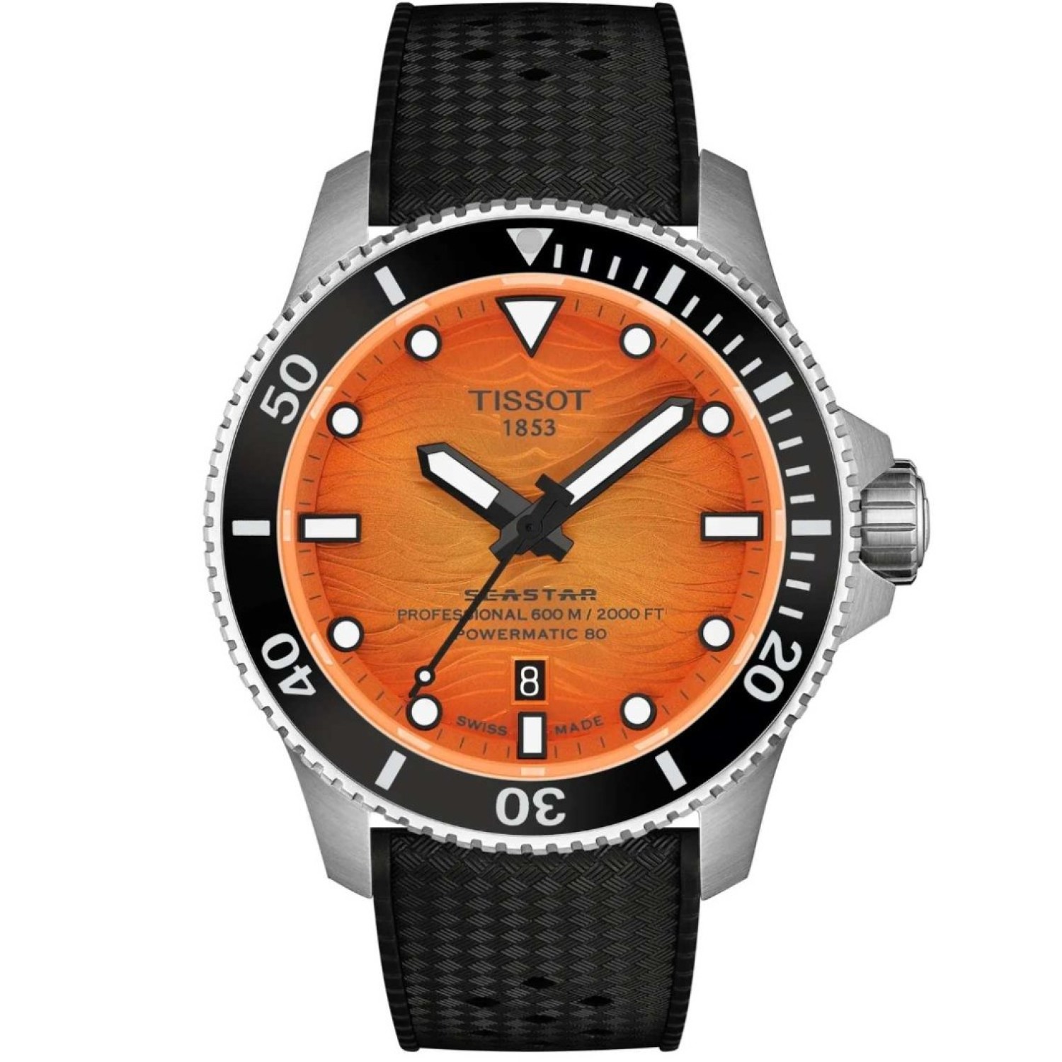 Tissot Seastar 2000 Professional Powermatic 80 T1209071728100 – Tissot Watches NZ Tissot Seastar 2000 Professional Powermatic 80 T1209071728100 by Tissot Watches