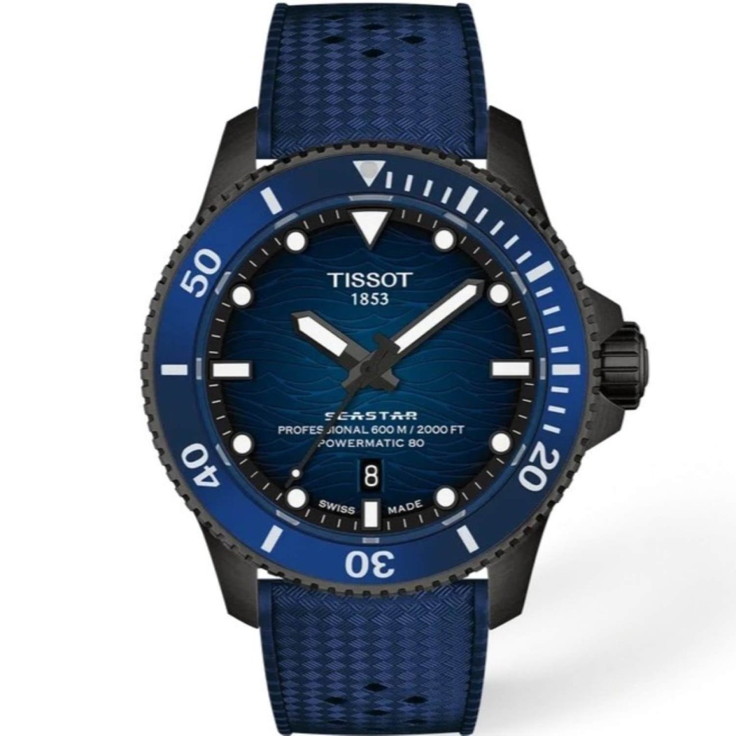 Tissot Seastar 2000 Professional Powermatic 80 T1209073704100 – Tissot Watches NZ Tissot Seastar 2000 Professional Powermatic 80 T1209073704100 by Tissot Watches