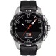 Christies Jewellery - Tissot T-Touch Connect Solar 47.5mm T1214204705100 Auckland NZ Tissot T-Touch Connect Solar 47.5mm T1214204705100 T121.420.47.051.00 Tissot Watches NZ | Grey titanium casing and black rubber strap